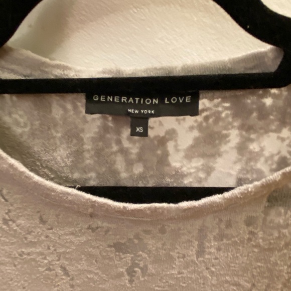 Generation Love Burn Out in Gray - SizeXs - Picture 2 of 3